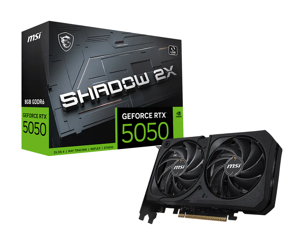 MSI GeForce RTX 5050 8G SHADOW 2X